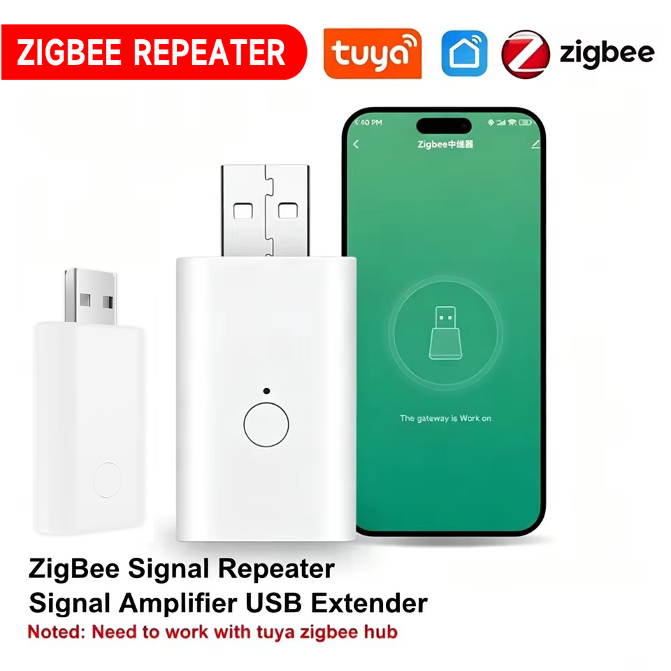 Home Automation Technology - ตัวขยายสัญญาณ Tuya ZigBee USB รุ่น Z2M