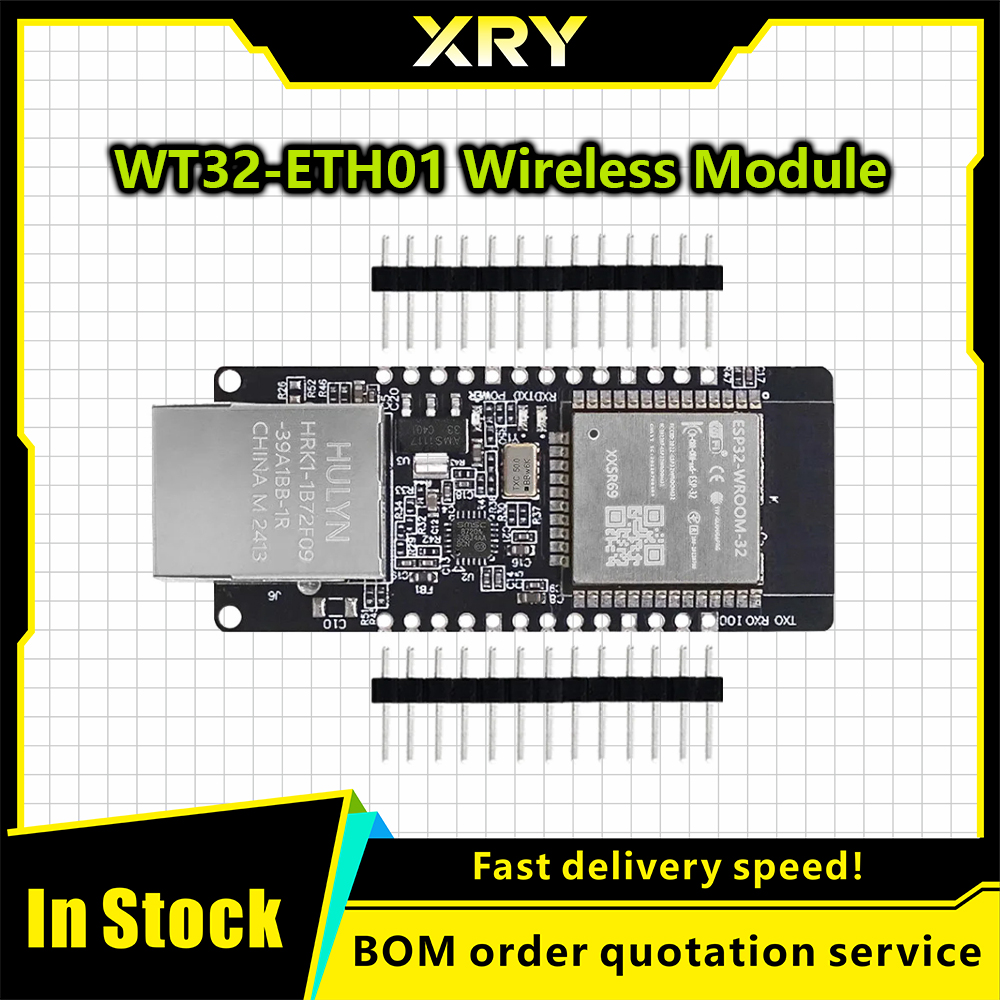 Ethernet Module W5500 - WT32-ETH01 ฝัง Serial Port เครือข่ายบลูทูธ Ethernet