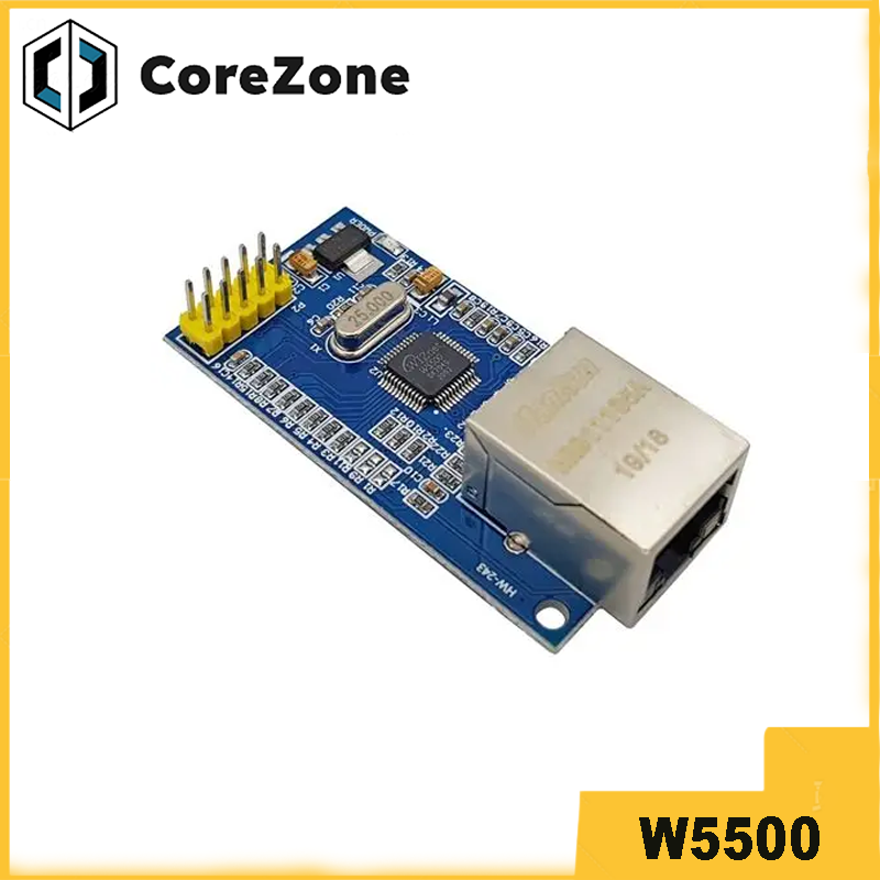 Ethernet Module W5500 - W5500 ฮาร์ดแวร์โมดูลเครือข่ายอีเธอร์เน็ต TCP / IP 51