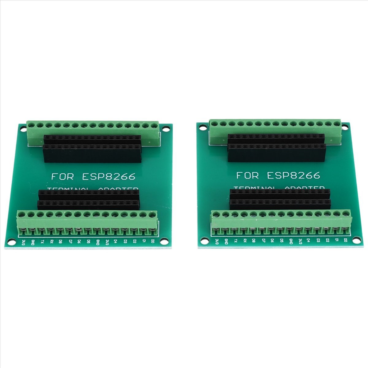 Esp8266 Nodemcu Board - A64I 2PCS ESP8266 บอร์ดเบรกเอาท์ GPIO 1