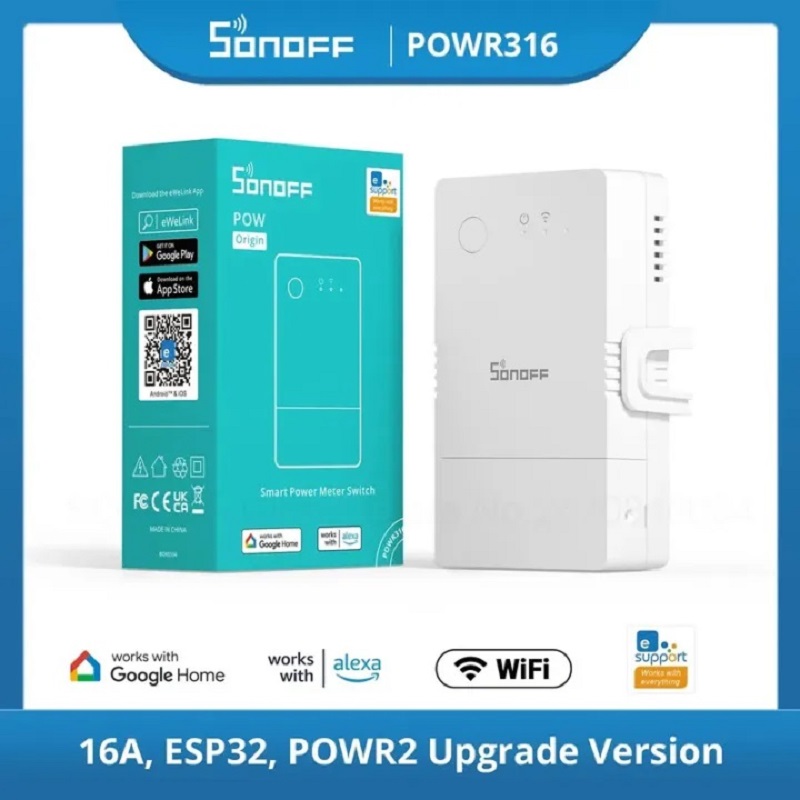 Sonoff Basic Switch - SONOFF POW แหล่งกําเนิดสินค้า Powr316 Intelligence Power