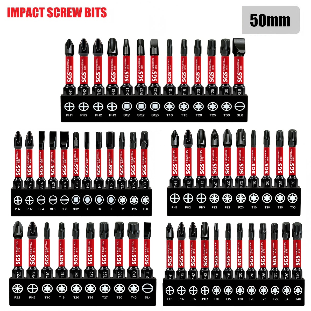 Home Automation System Diy - ชุดดอกไขควงอเนกประสงค์, Ph, Pz, Sq, Hex, Torx,