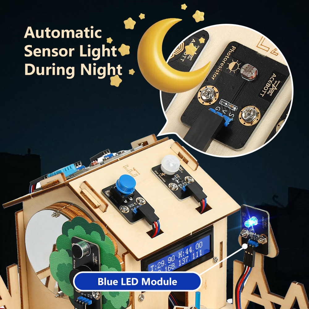 ชุดเริ่มต้น ACEBOTT Smart Home - Home Automation With Arduino บทวิจารณ์และราคา