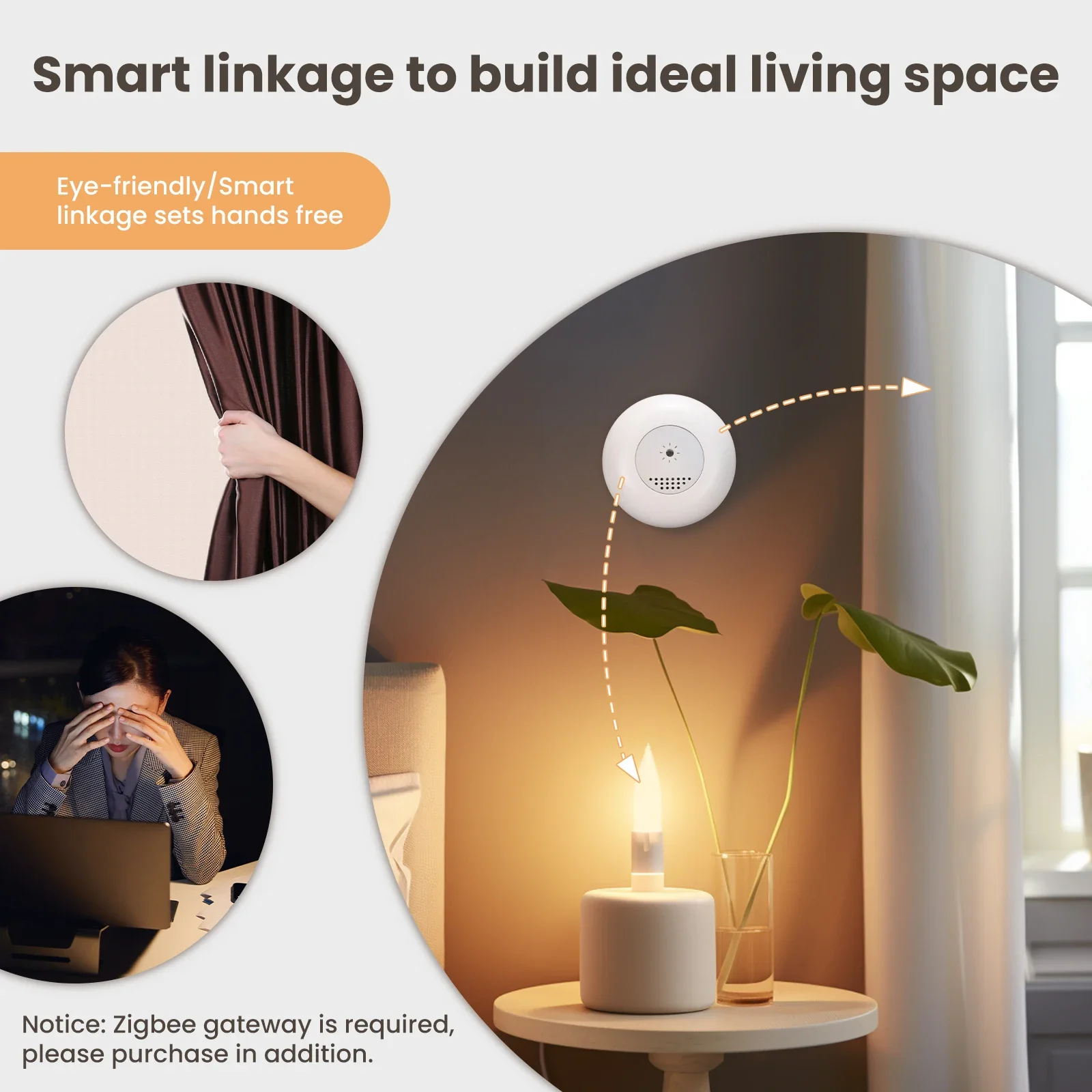 MOES Tuya Zigbee Smart Light S - Home Automation Technology บทวิจารณ์และราคา