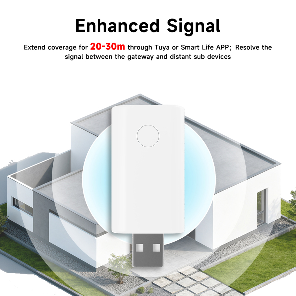 ตัวขยายสัญญาณ Tuya ZigBee USB  - Home Automation Technology บทวิจารณ์และราคา