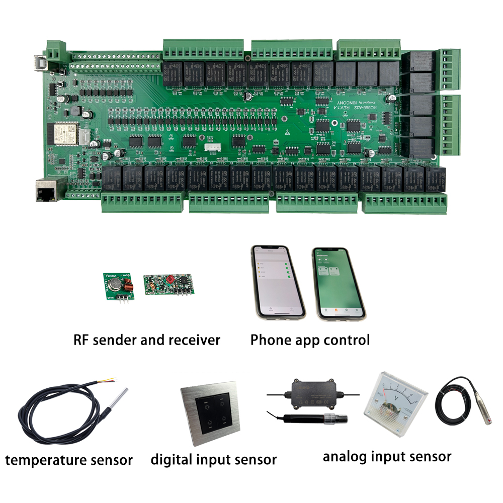 KC868-A32 ESP32 Wifi RS232 USB - Home Automation With Arduino บทวิจารณ์และราคา