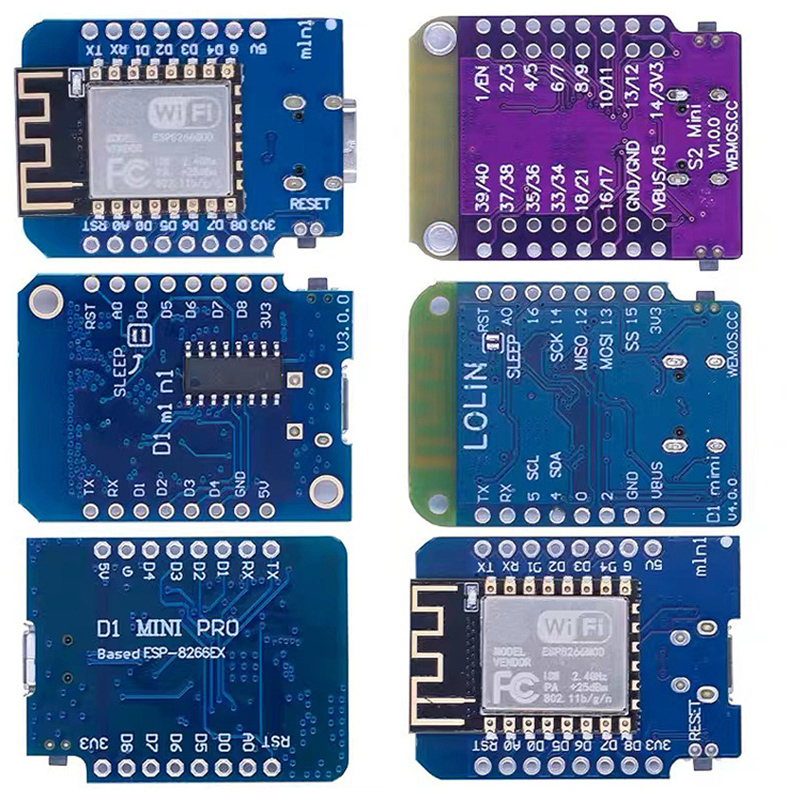 WeMos D1 Mini Pro V3.0 NodeMcu - Esp8266 Nodemcu Board บทวิจารณ์และราคา