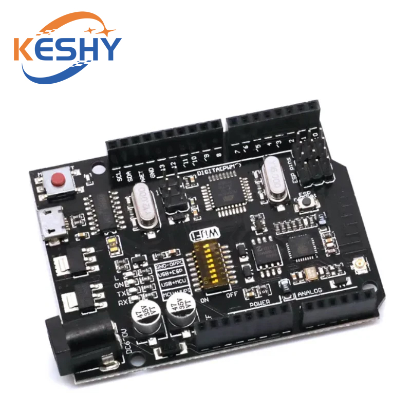 UNO + WiFi R3 ATmega328P + ESP - Esp8266 Nodemcu Board บทวิจารณ์และราคา